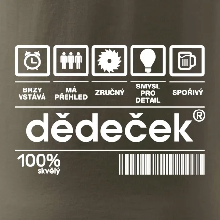 Čárový kód dědeček