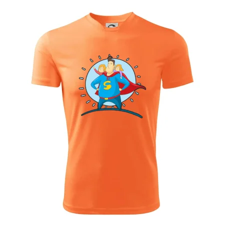 Táta superman - holka a holka