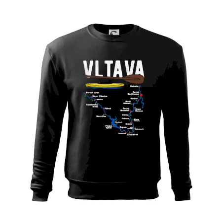 Mapa řeky Vltavy