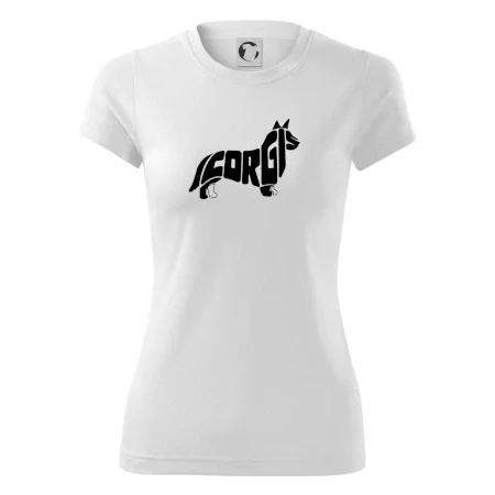 Corgi - nápis v těle