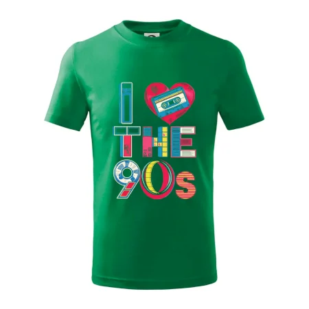 I love 90s - srdce a kazeta