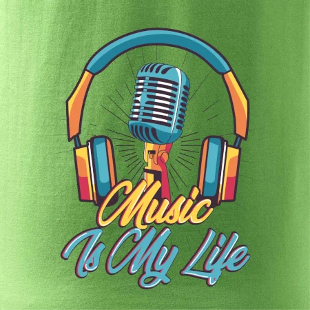 Music is my life sluchátka