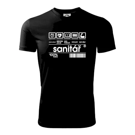 Čárový kód sanitář