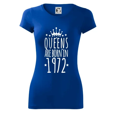 Queens are born in 1972