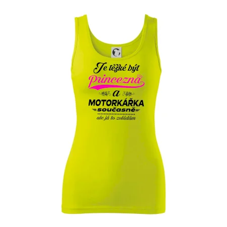 Je těžké být princezna - motorkářka