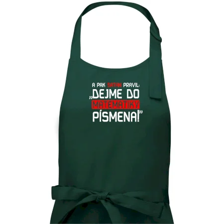 A pak satan pravil dejme do matematiky písmena
