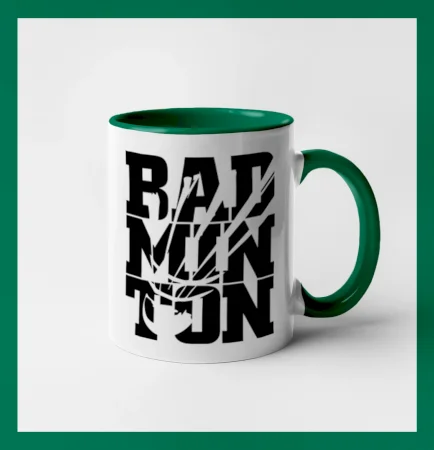Badminton nápis