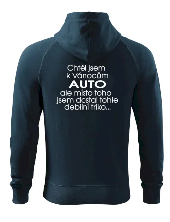 Chtěl jsem k Vánocům auto