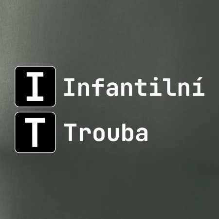 IT Nápis Infantilní Trouba