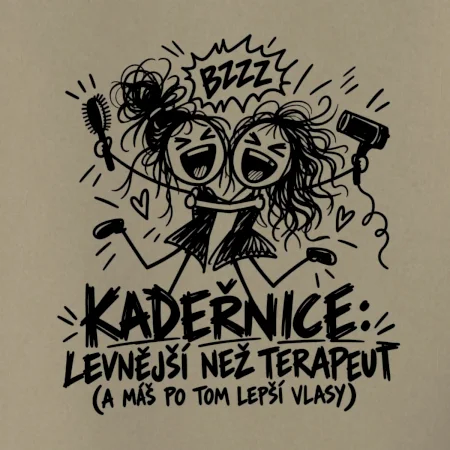 Kadeřnice levnější než terapeut - kreslené