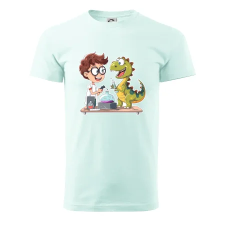 Chemik a dinosaurus - kluk