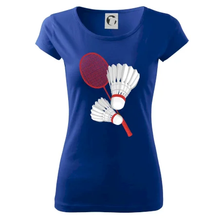 Badminton - pálka a košík