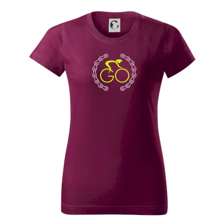 GO cyklista (fluo potisk)