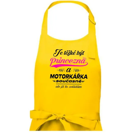 Je těžké být princezna - motorkářka