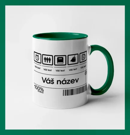 Čárový kód - Vlastní text