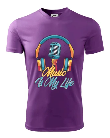 Music is my life sluchátka