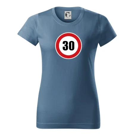 Dopravní značka - omezení rychlosti 30