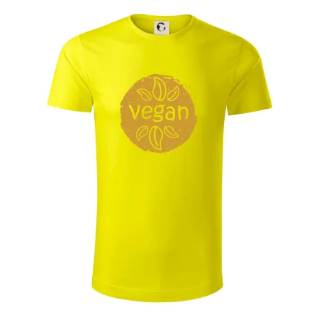 Vegan hnědá kruh