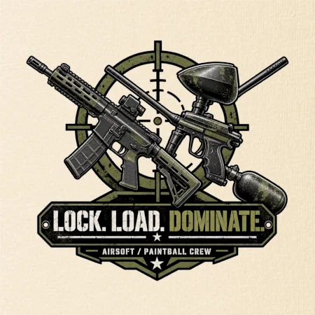 Taktická výzva lock load dominate airsoft