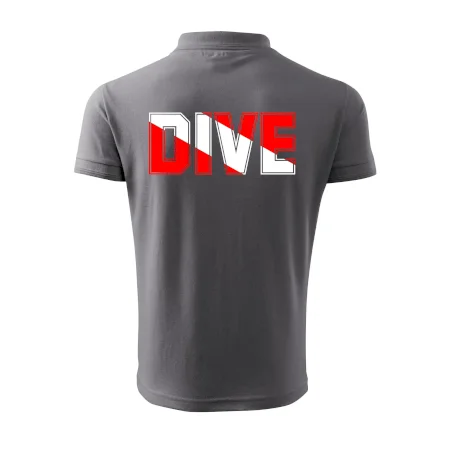 Dive nápis vlajka