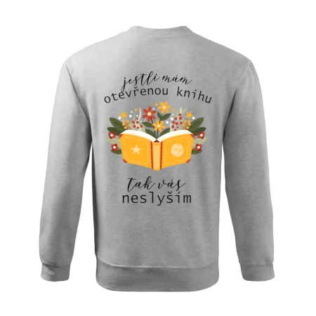 Jestli mám otevřenou knihu, tak vás neslyším
