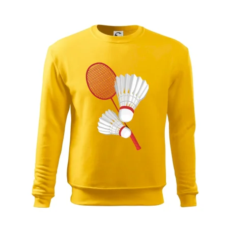 Badminton - pálka a košík