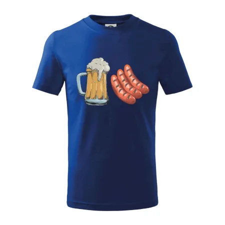 Pivo a klobása