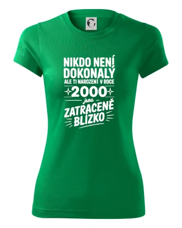 Nikdo není dokonalý ale ti narození v roce 2000 jsou zatraceně blízko