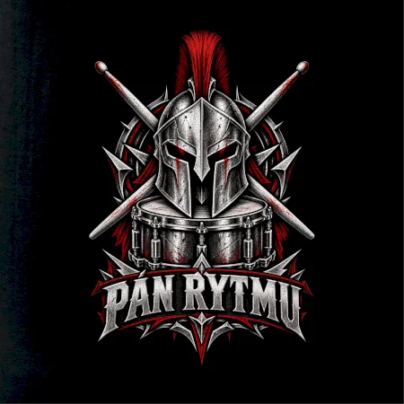 Pán rytmu - sparťanská helma a buben