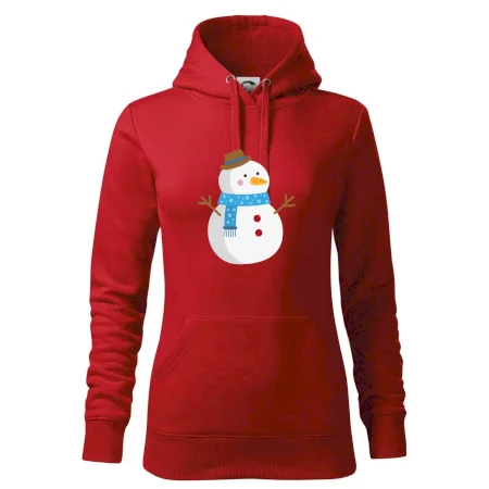 Sněhulák se šálou