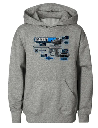 Technický výkres loadout spec paintball