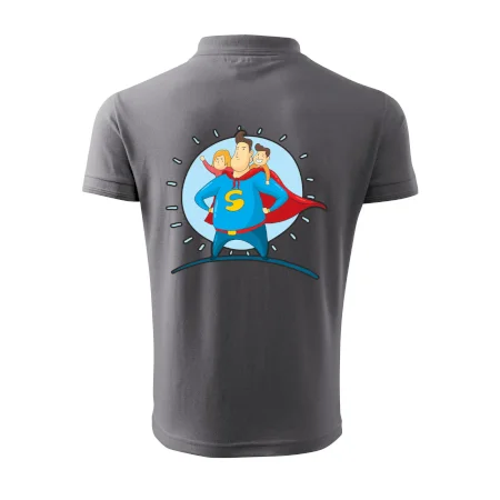 Táta superman - holka a kluk