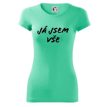 Nápis Já jsem vše!