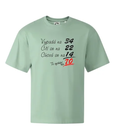 Vypadá, cítí se, chová se - 70 let