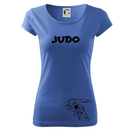 Judo nápis + postavy