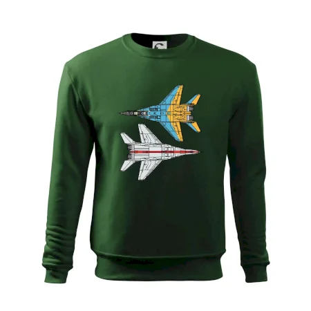 Mig 29 Fulcrum ze spoda a ze zhora
