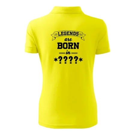 Legends are born in (tvůj měsíc narození)