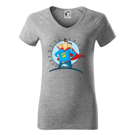 Táta superman - holka a kluk