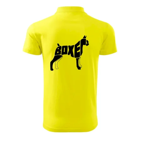 Boxer nápis v těle