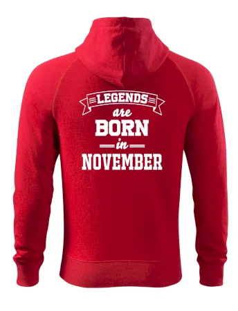 Legends are born in November