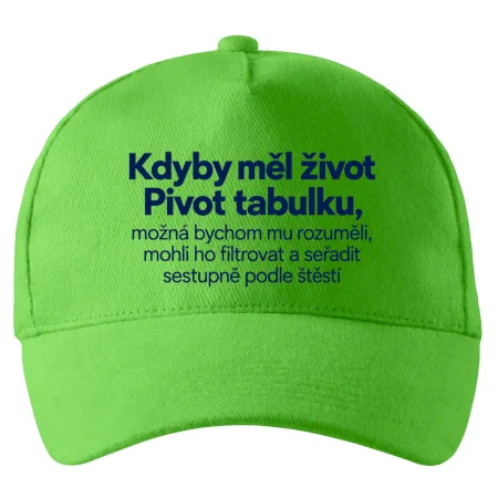 Kdyby měl život pivot tabulku