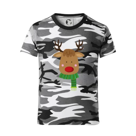 Jelen se šálou