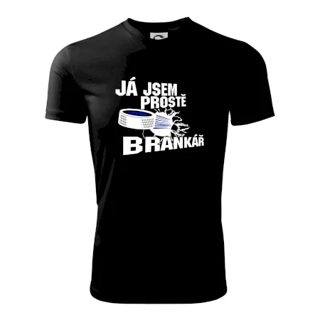 Ja jsem prostě brankář hokej