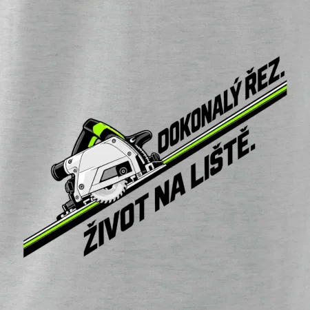 Dokonalý řez život na vodicí liště