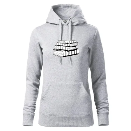 Knihy černobílé na sobě