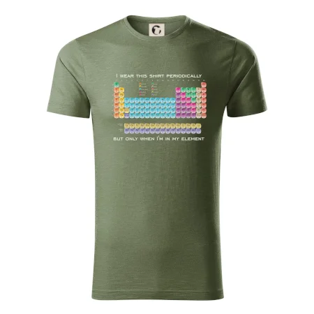 I wear this shirt periodically but only when I'm in my element