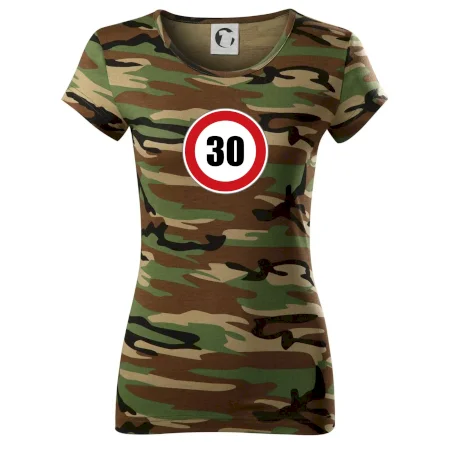 Dopravní značka - omezení rychlosti 30