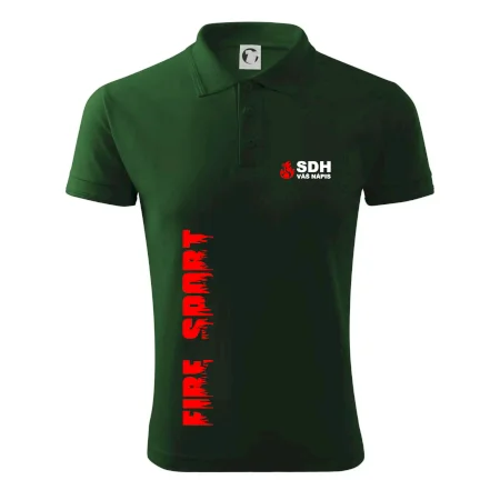 SDH nápis (oheň, firesport, název sboru - vlastní nápis)