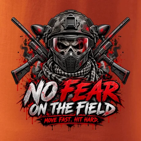 Lebka bojovníka no fear paintball