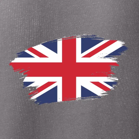 Britská vlajka roztrhaná